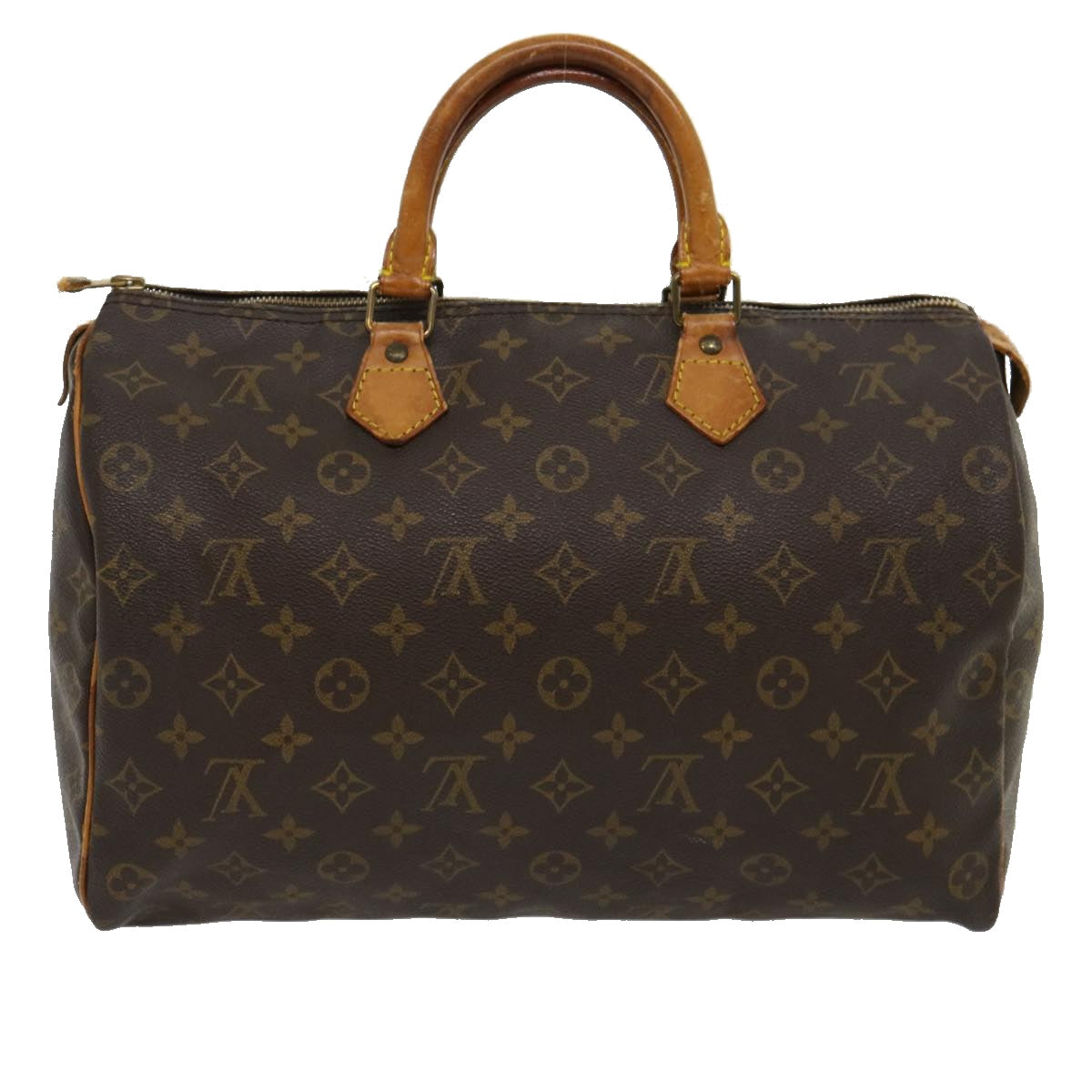 LOUIS VUITTON Monogram Speedy 35 Hand Bag M41524 LV Auth jk2342 - 0