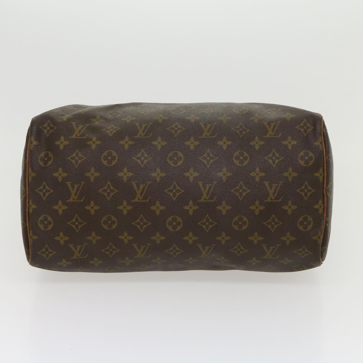 LOUIS VUITTON Monogram Speedy 35 Hand Bag M41524 LV Auth jk2345