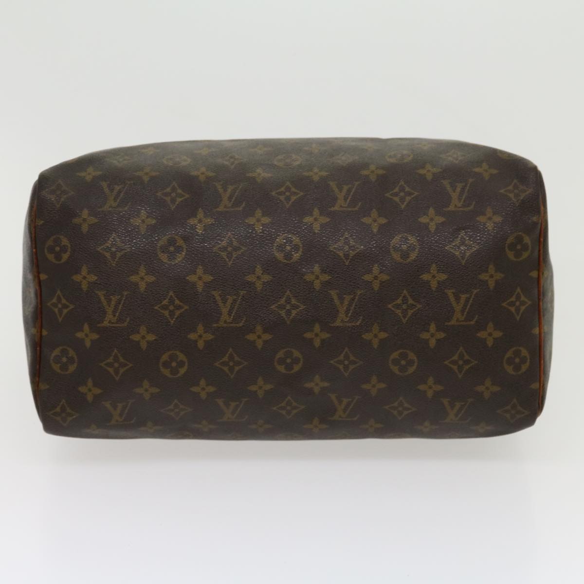 LOUIS VUITTON Monogram Speedy 35 Hand Bag M41524 LV Auth jk2352