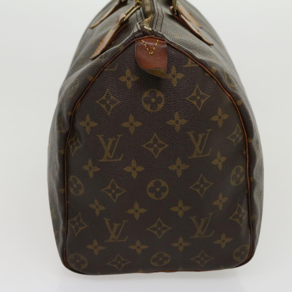 LOUIS VUITTON Monogram Speedy 35 Hand Bag M41524 LV Auth jk2352