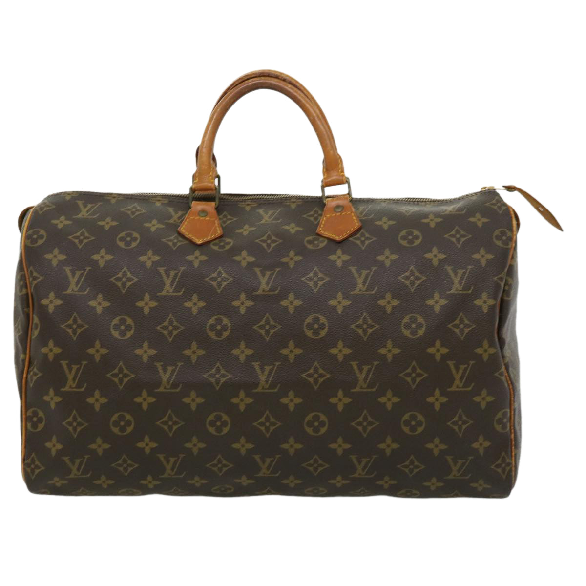 LOUIS VUITTON Monogram Speedy 40 Hand Bag M41522 LV Auth jk2357