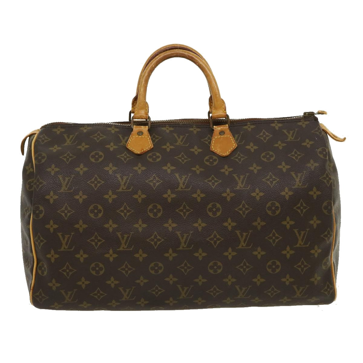 LOUIS VUITTON Monogram Speedy 40 Hand Bag M41522 LV Auth jk2360