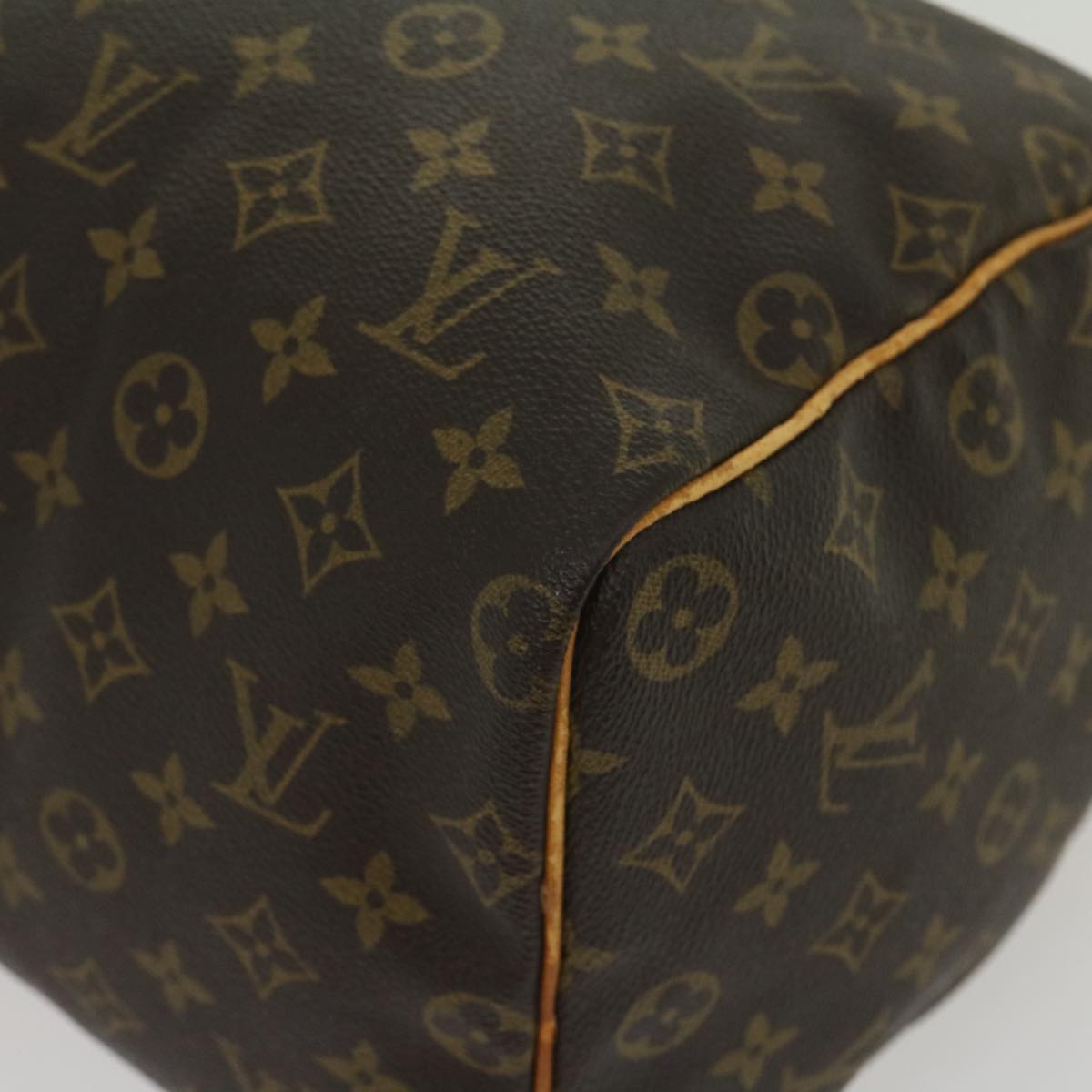 LOUIS VUITTON Monogram Speedy 40 Hand Bag M41522 LV Auth jk2361