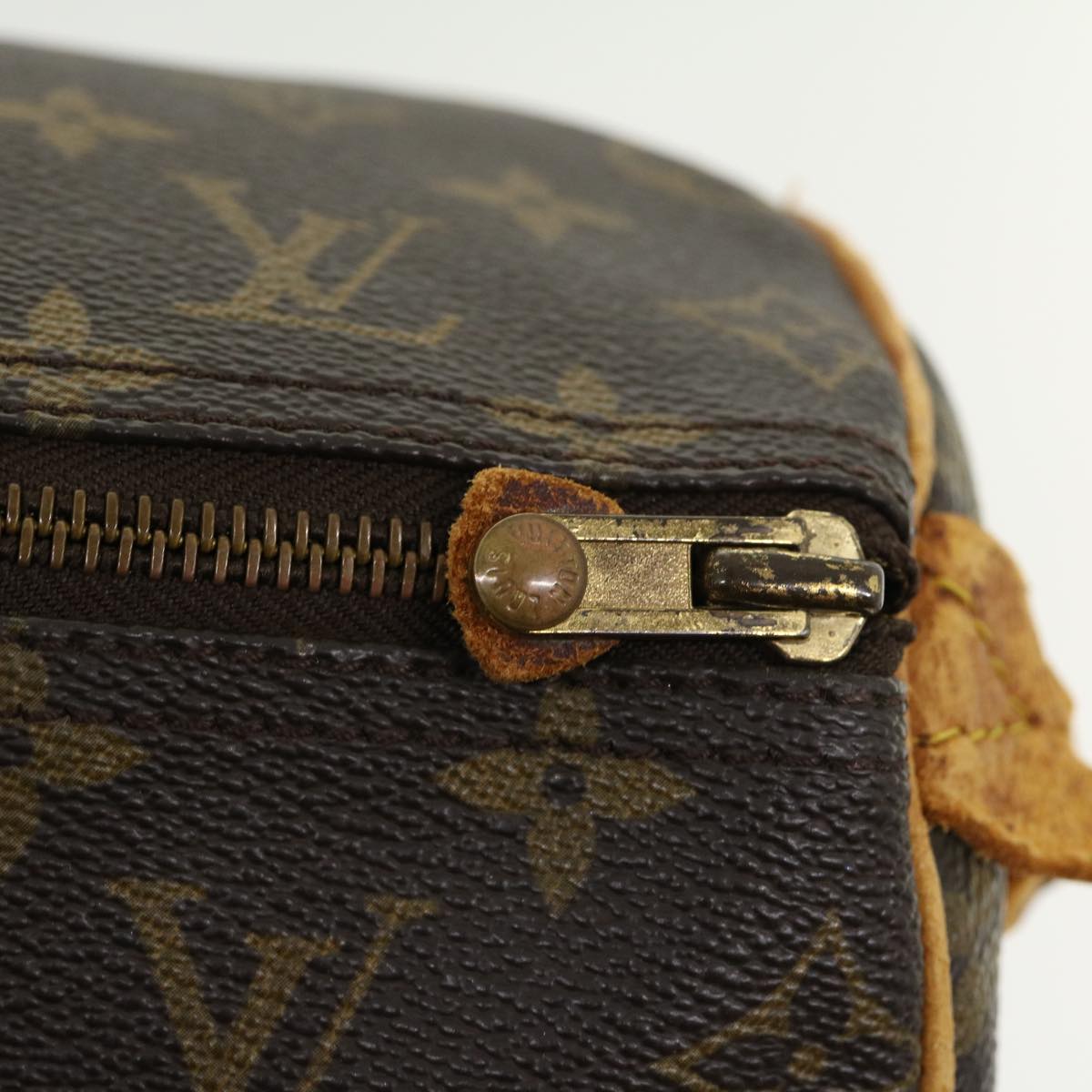 LOUIS VUITTON Monogram Speedy 40 Hand Bag M41522 LV Auth jk2361