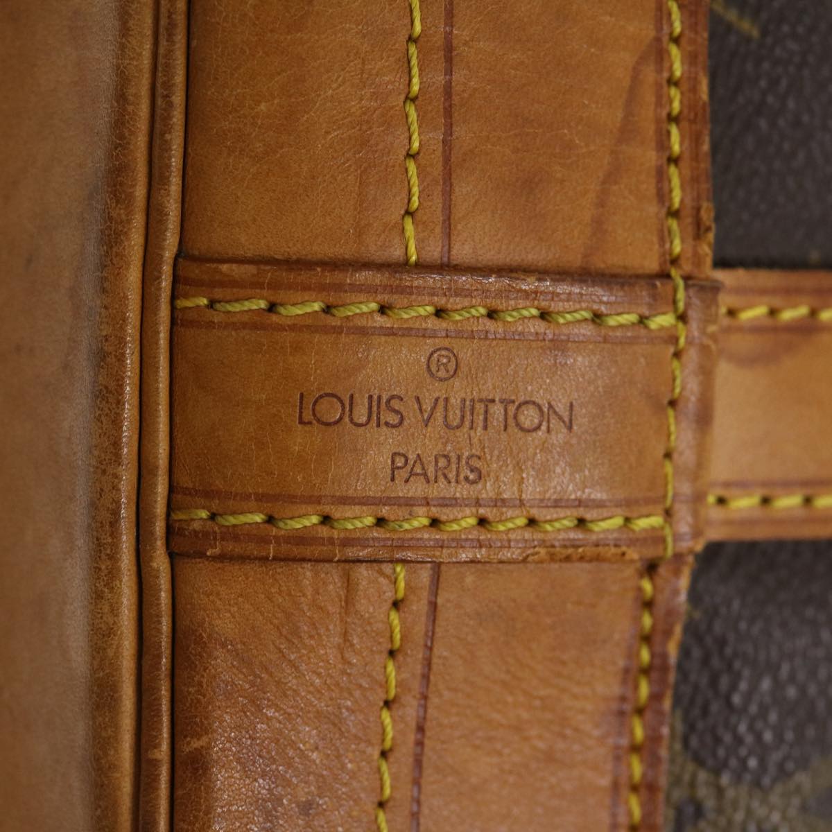 LOUIS VUITTON Monogram Noe Shoulder Bag M42224 LV Auth jk2365