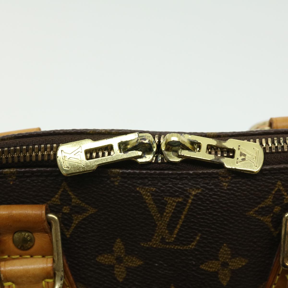 LOUIS VUITTON Monogram Alma Hand Bag M51130 LV Auth jk2375