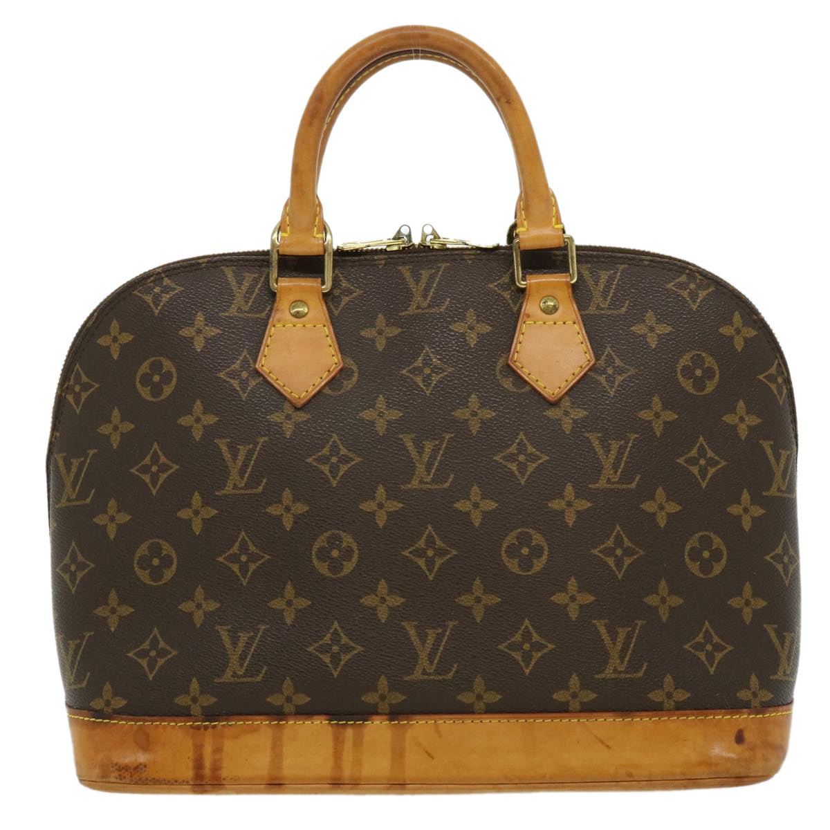 LOUIS VUITTON Monogram Alma Hand Bag M51130 LV Auth jk2375