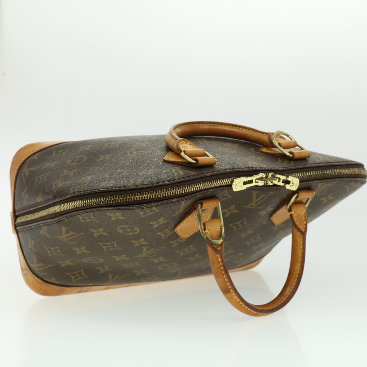 LOUIS VUITTON Monogram Alma Hand Bag M51130 LV Auth jk2375