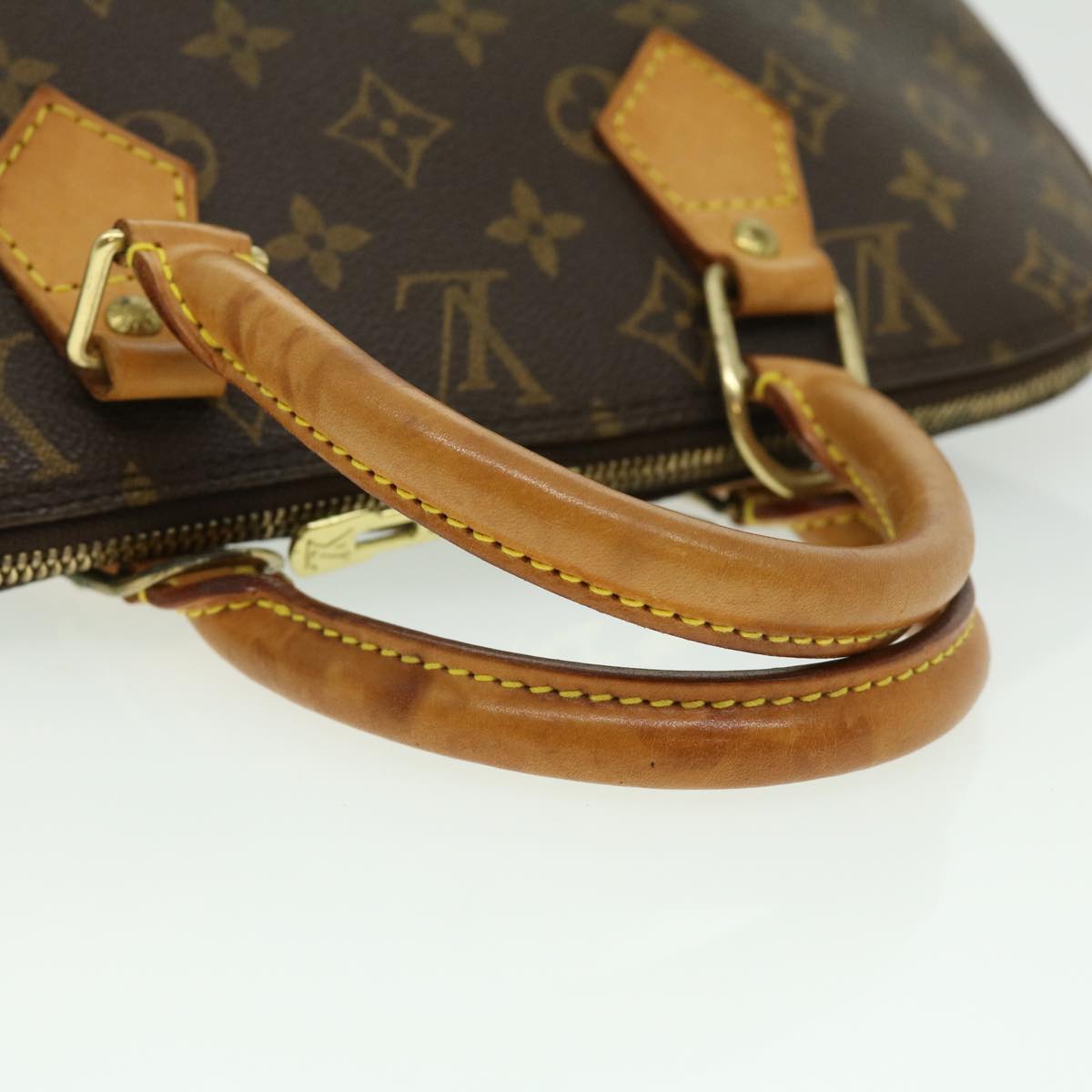 LOUIS VUITTON Monogram Alma Hand Bag M51130 LV Auth jk2375