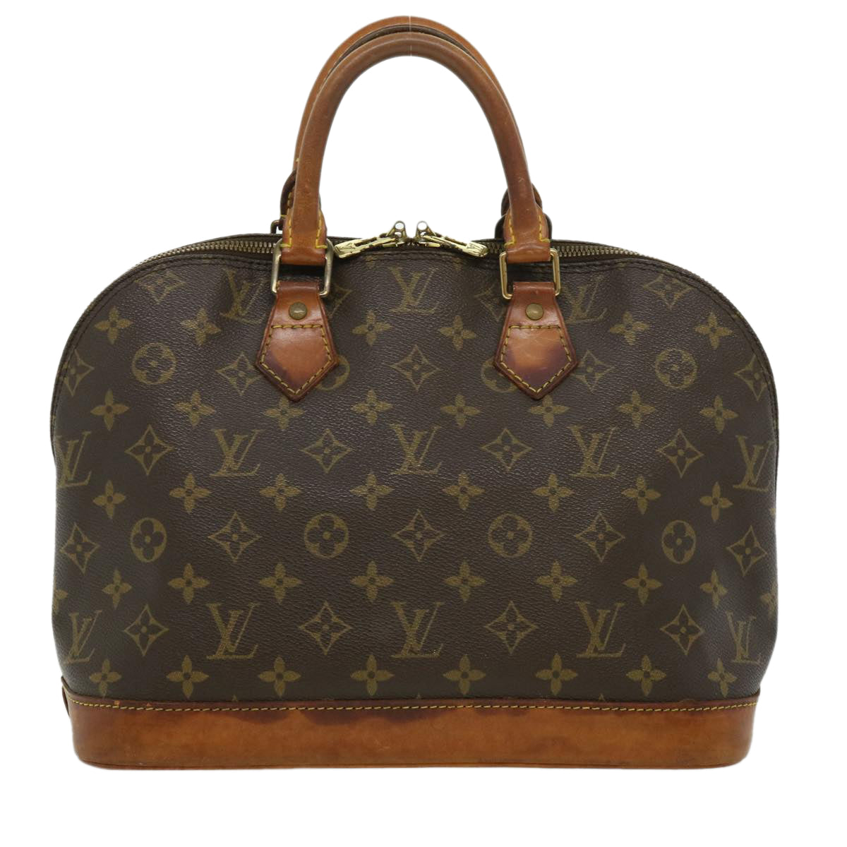 LOUIS VUITTON Monogram Alma Hand Bag M51130 LV Auth jk2376