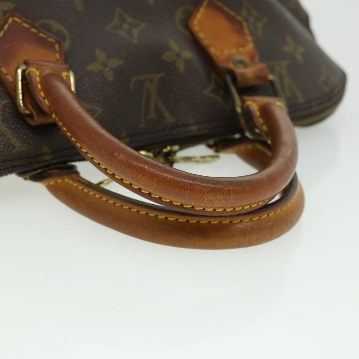 LOUIS VUITTON Monogram Alma Hand Bag M51130 LV Auth jk2376