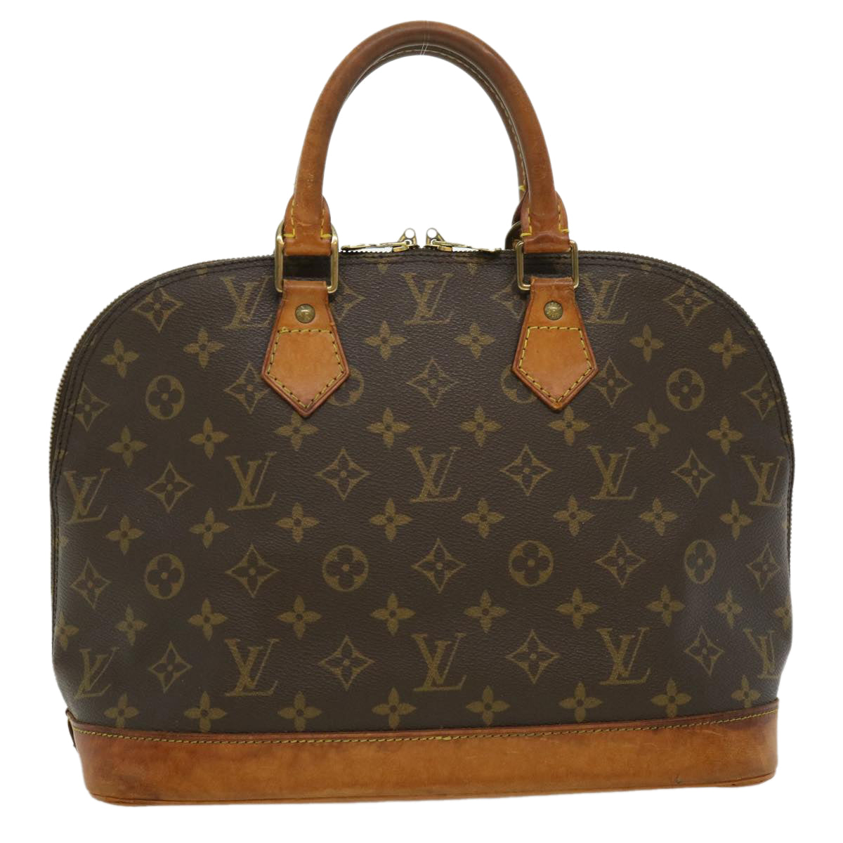 LOUIS VUITTON Monogram Alma Hand Bag M51130 LV Auth jk2378