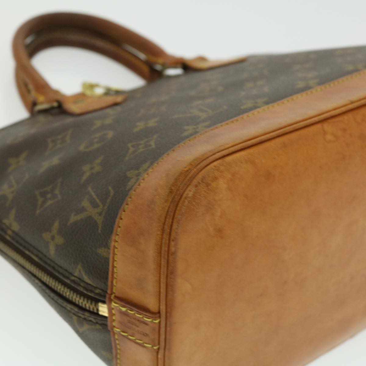 LOUIS VUITTON Monogram Alma Hand Bag M51130 LV Auth jk2378