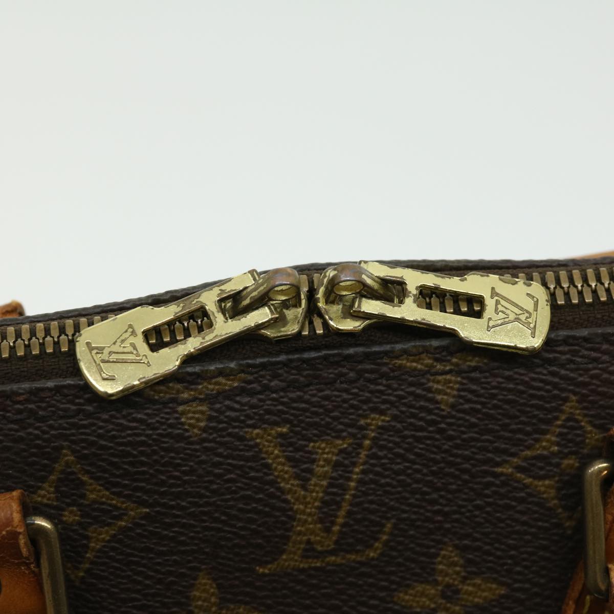 LOUIS VUITTON Monogram Alma Hand Bag M51130 LV Auth jk2378