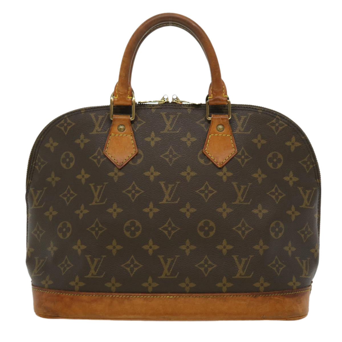 LOUIS VUITTON Monogram Alma Hand Bag M51130 LV Auth jk2378