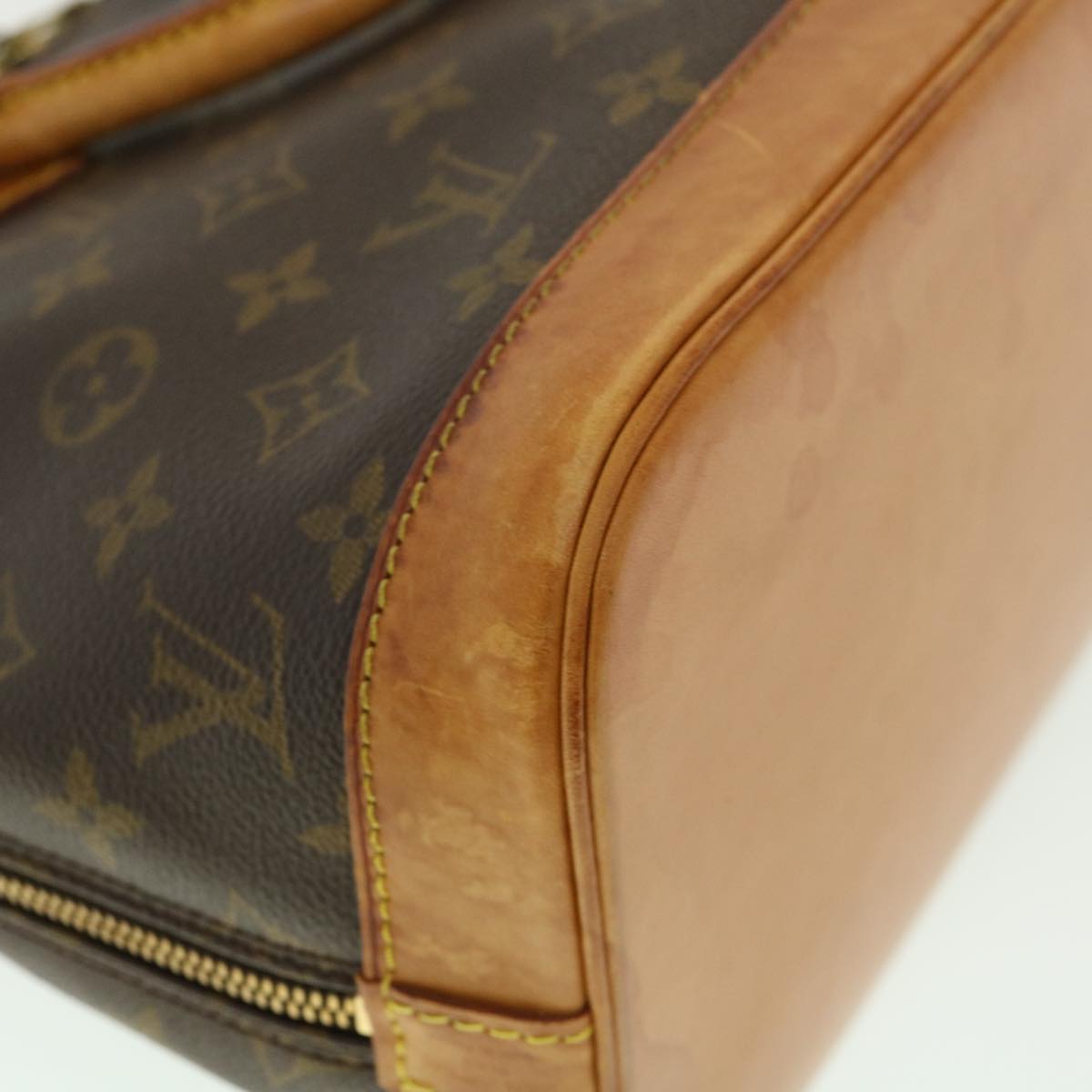 LOUIS VUITTON Monogram Alma Hand Bag M51130 LV Auth jk2379