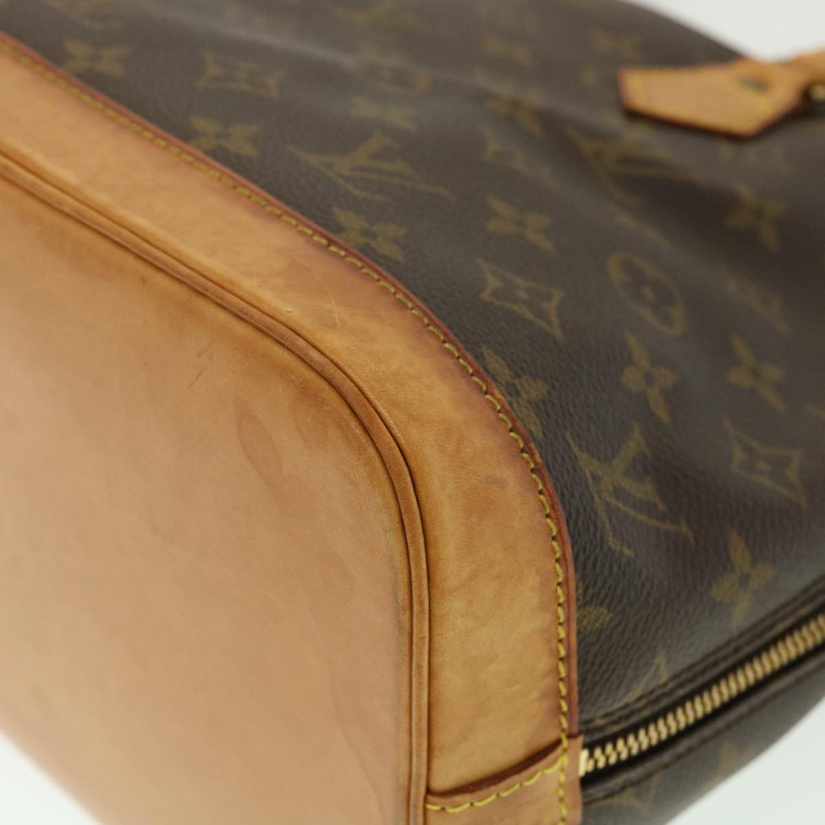 LOUIS VUITTON Monogram Alma Hand Bag M51130 LV Auth jk2379