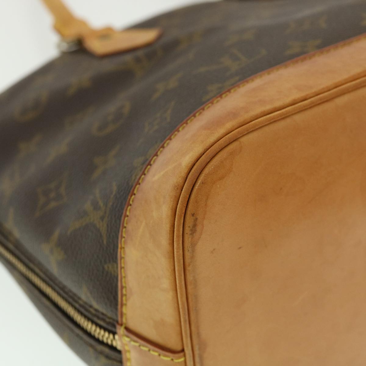 LOUIS VUITTON Monogram Alma Hand Bag M51130 LV Auth jk2379