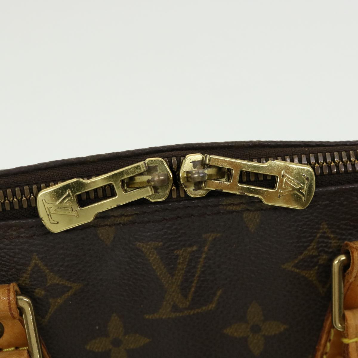 LOUIS VUITTON Monogram Alma Hand Bag M51130 LV Auth jk2379