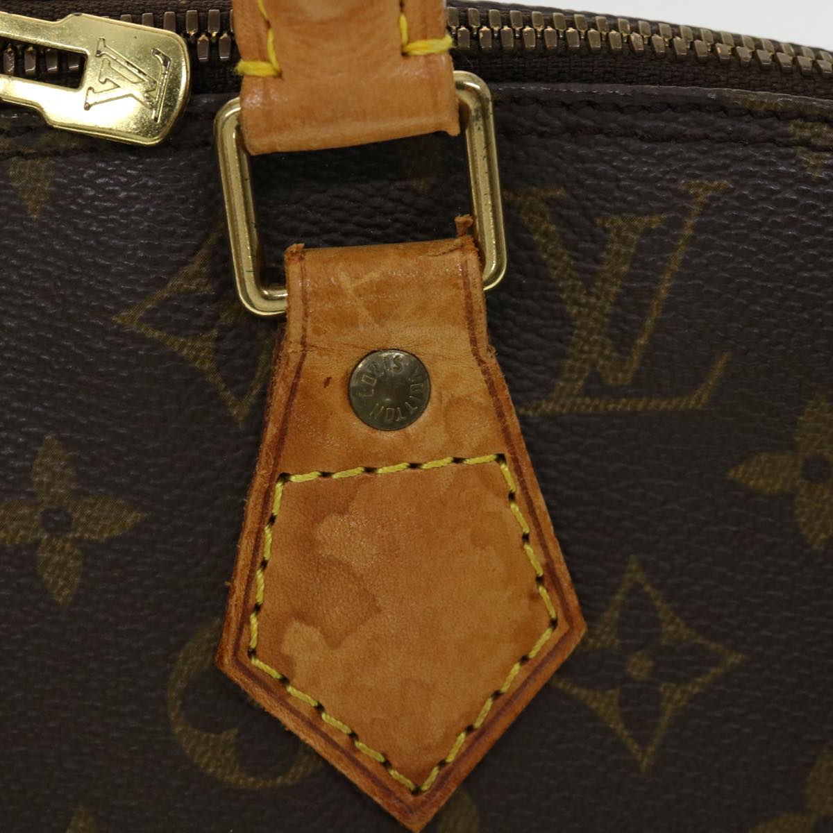 LOUIS VUITTON Monogram Alma Hand Bag M51130 LV Auth jk2379