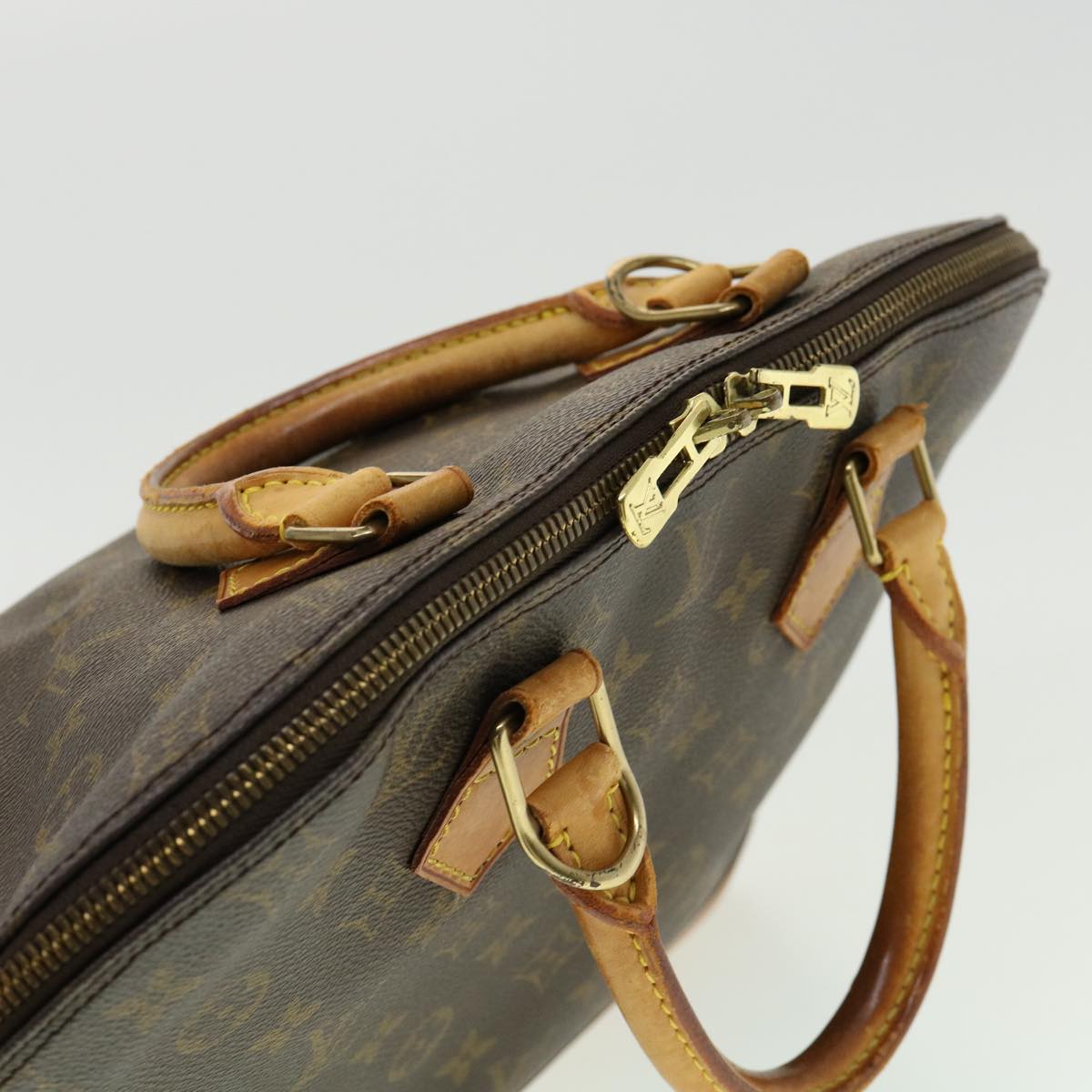 LOUIS VUITTON Monogram Alma Hand Bag M51130 LV Auth jk2379