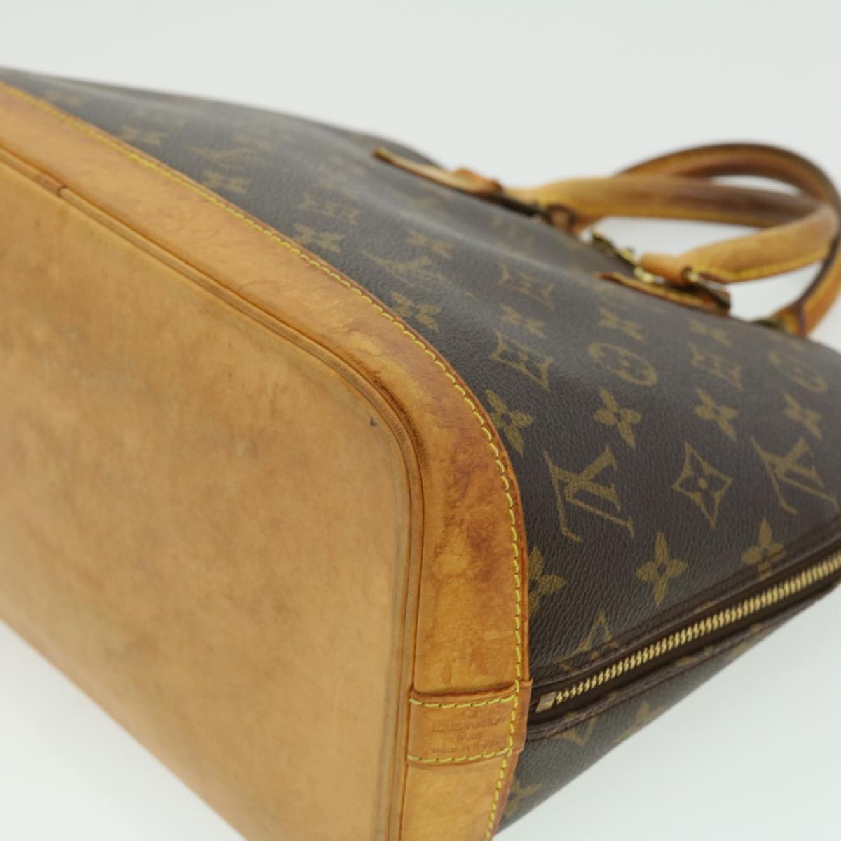 LOUIS VUITTON Monogram Alma Hand Bag M51130 LV Auth jk2381