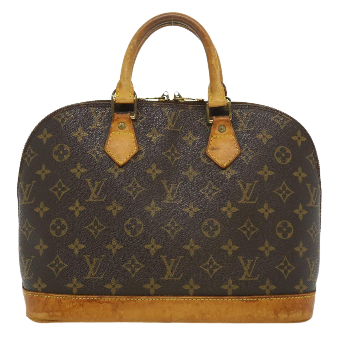 LOUIS VUITTON Monogram Alma Hand Bag M51130 LV Auth jk2381