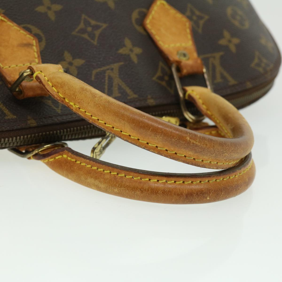 LOUIS VUITTON Monogram Alma Hand Bag M51130 LV Auth jk2381