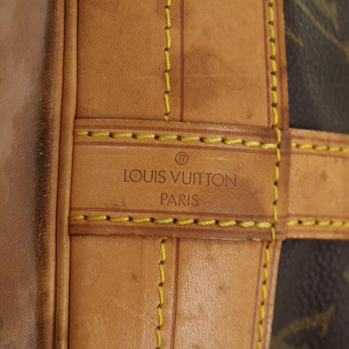 LOUIS VUITTON Monogram Noe Shoulder Bag M42224 LV Auth jk2383