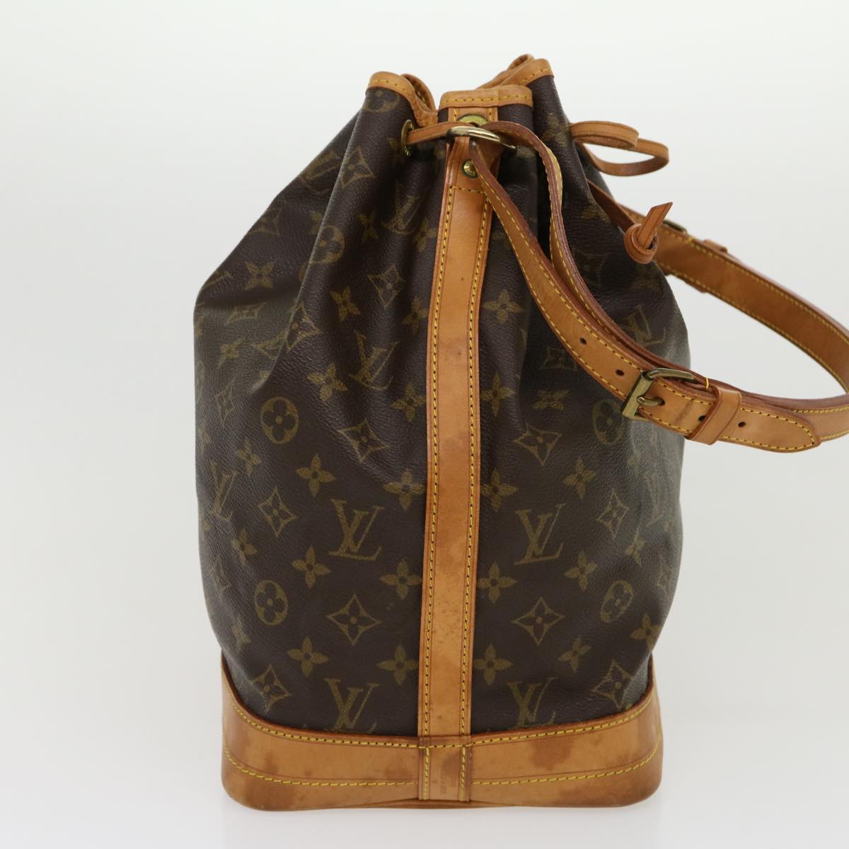 LOUIS VUITTON Monogram Noe Shoulder Bag M42224 LV Auth jk2383