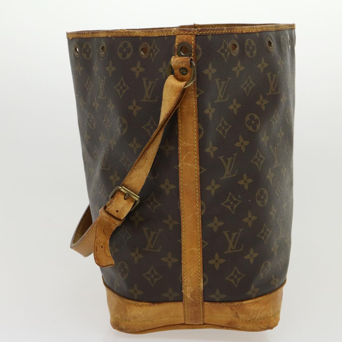 LOUIS VUITTON Monogram Noe Shoulder Bag M42224 LV Auth jk2386