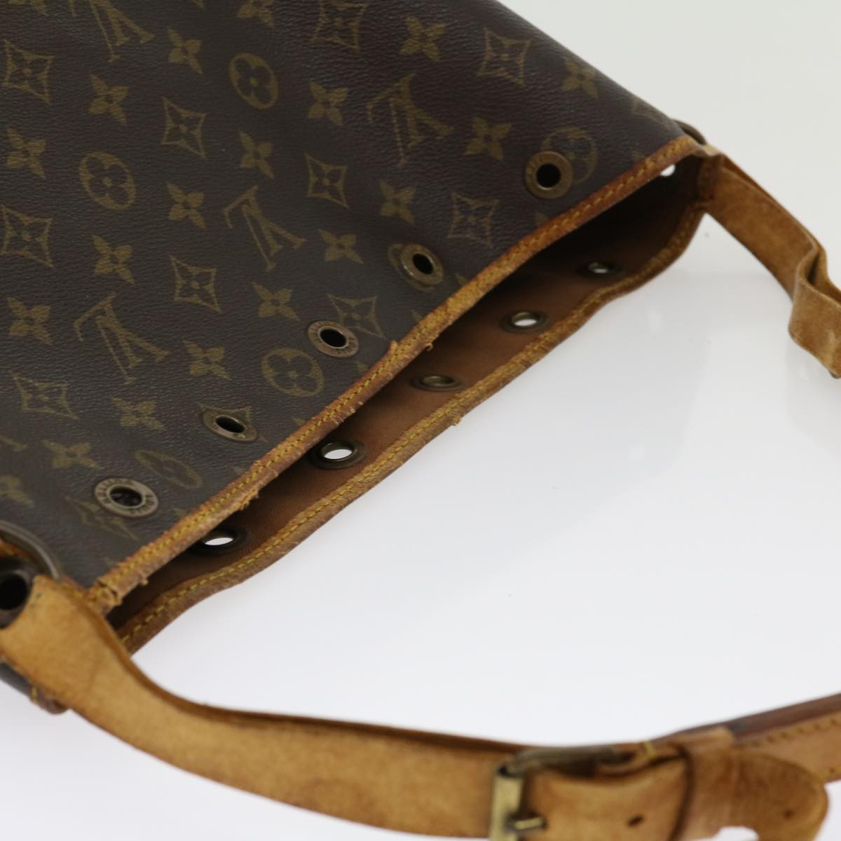 LOUIS VUITTON Monogram Noe Shoulder Bag M42224 LV Auth jk2386