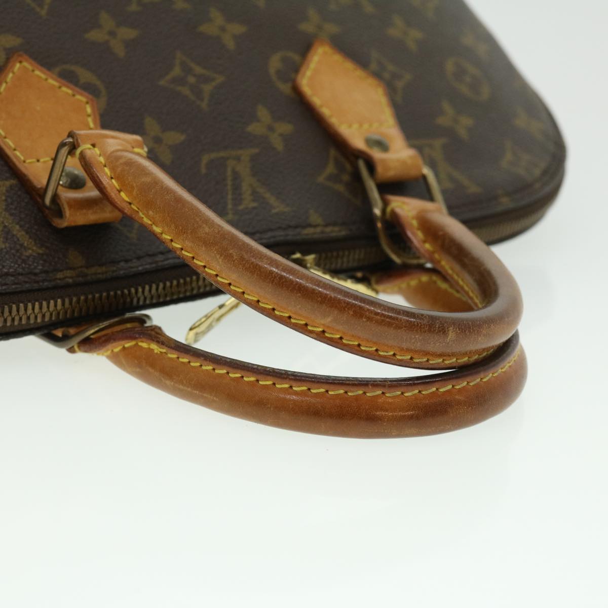 LOUIS VUITTON Monogram Alma Hand Bag M51130 LV Auth jk2393