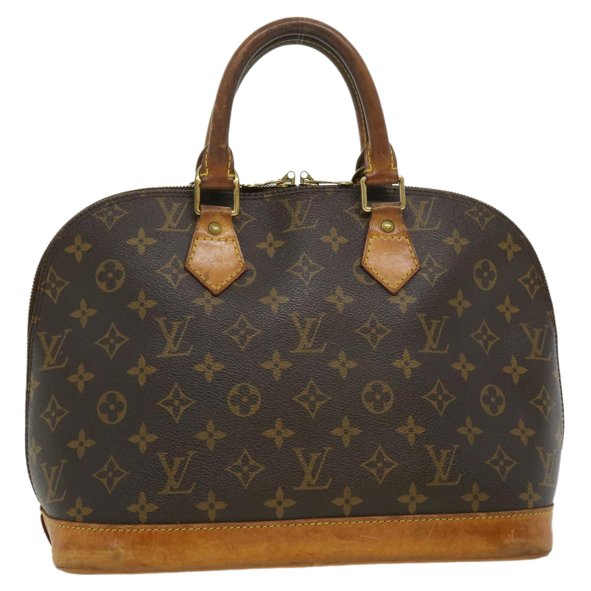 LOUIS VUITTON Monogram Alma Hand Bag M51130 LV Auth jk2394