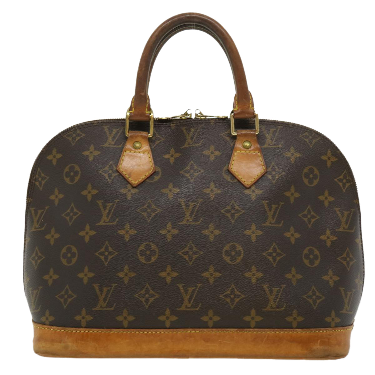 LOUIS VUITTON Monogram Alma Hand Bag M51130 LV Auth jk2394