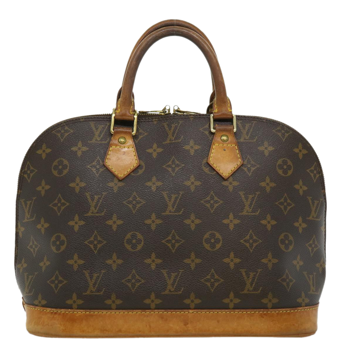 LOUIS VUITTON Monogram Alma Hand Bag M51130 LV Auth jk2394