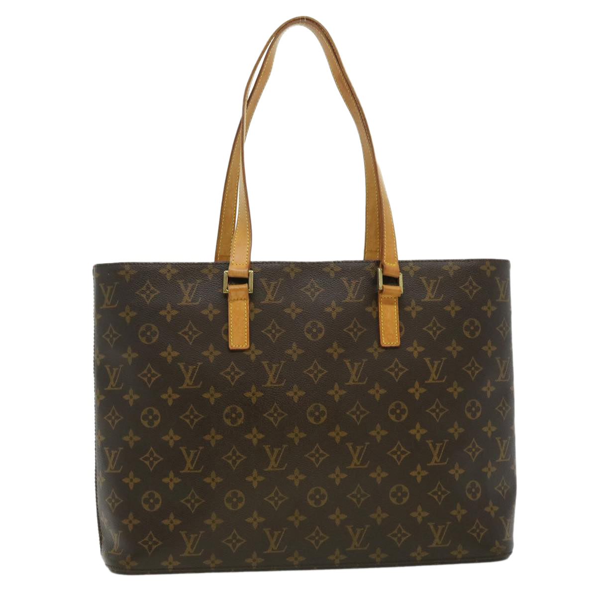 LOUIS VUITTON Monogram Luco Tote Bag M51155 LV Auth jk2399