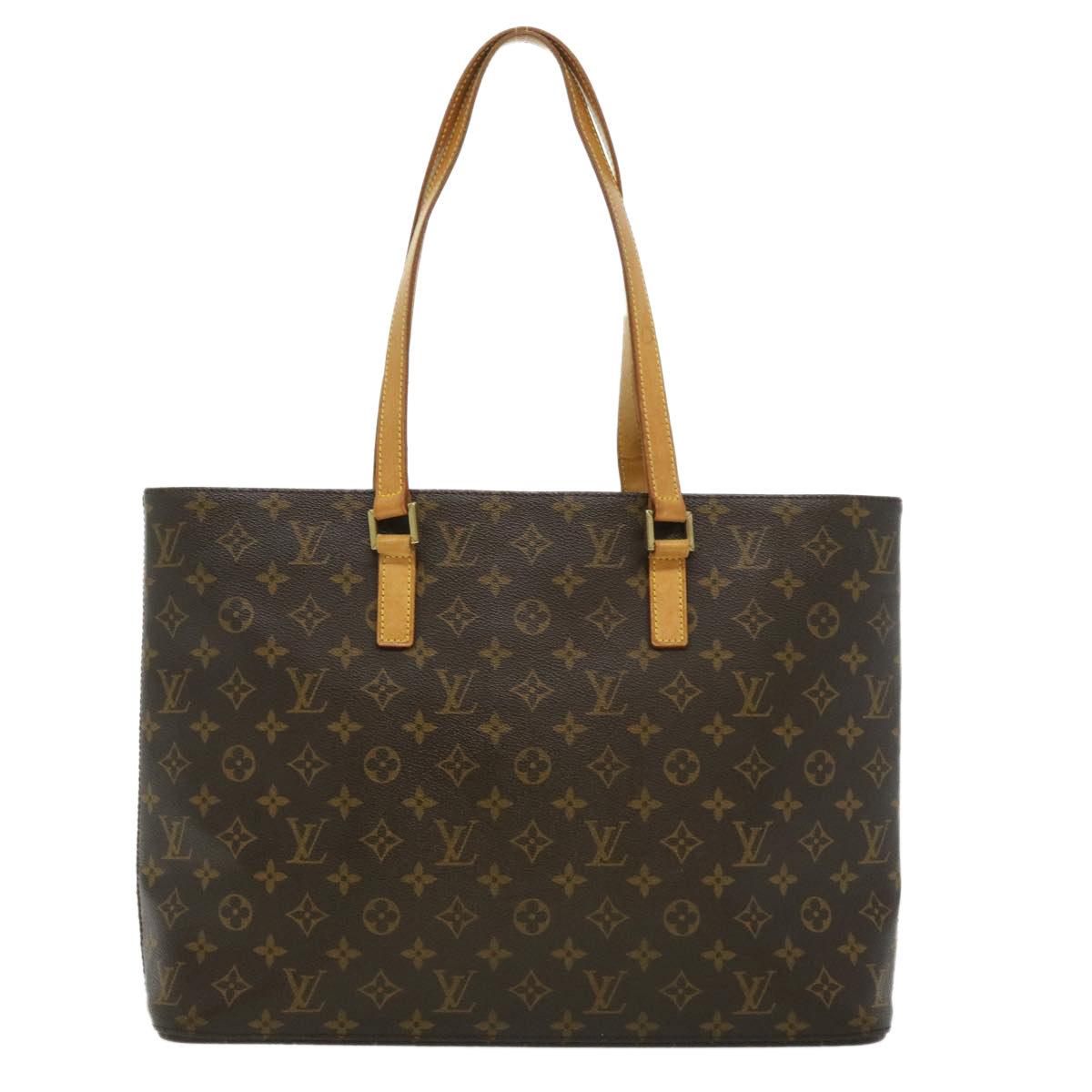 LOUIS VUITTON Monogram Luco Tote Bag M51155 LV Auth jk2399