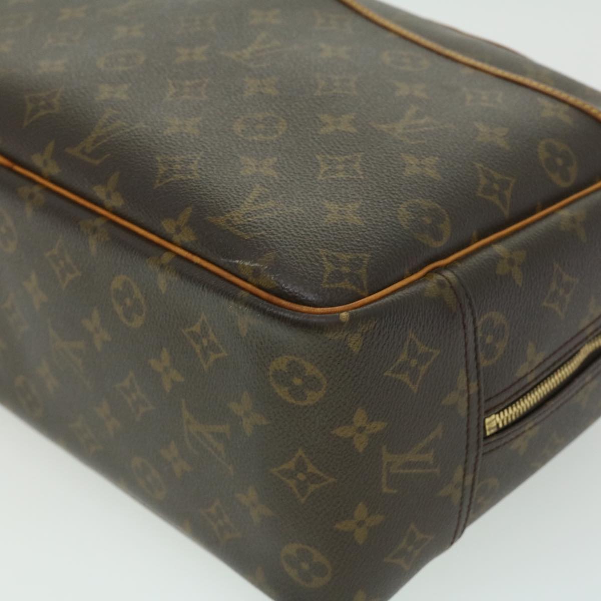 LOUIS VUITTON Monogram Deauville Hand Bag M47270 LV Auth jk2402