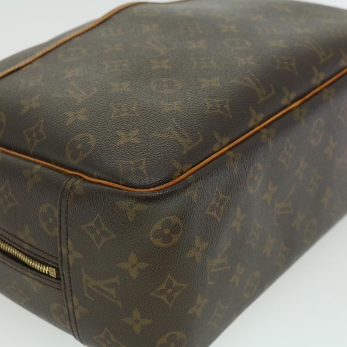 LOUIS VUITTON Monogram Deauville Hand Bag M47270 LV Auth jk2402