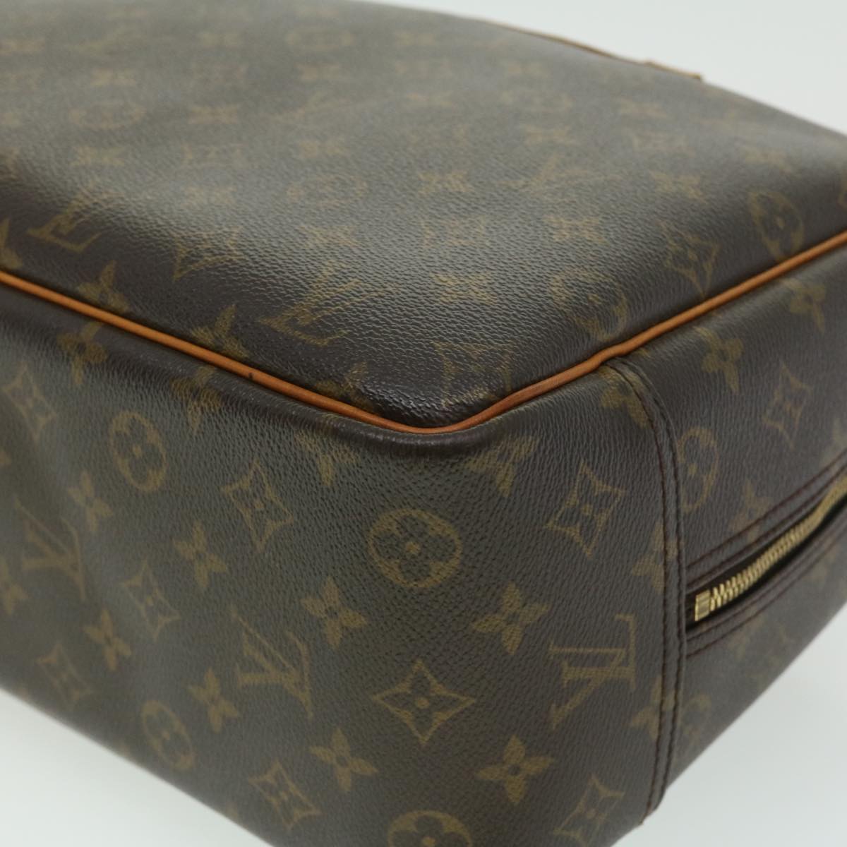 LOUIS VUITTON Monogram Deauville Hand Bag M47270 LV Auth jk2402