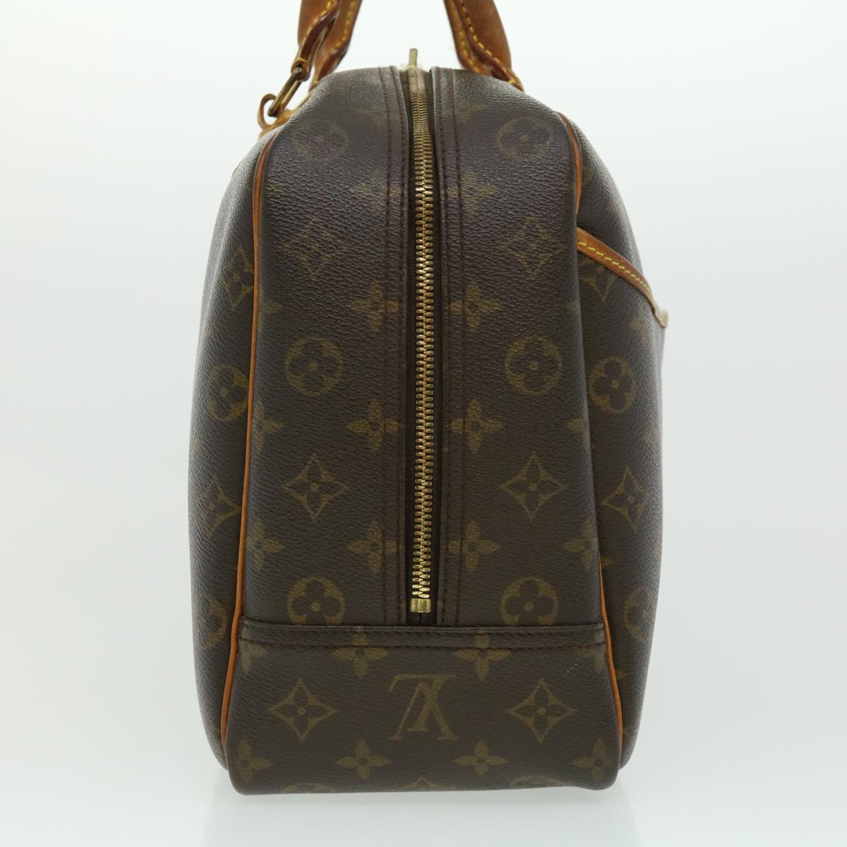 LOUIS VUITTON Monogram Deauville Hand Bag M47270 LV Auth jk2402