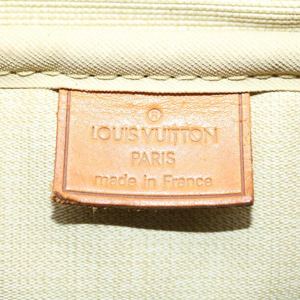 LOUIS VUITTON Monogram Deauville Hand Bag M47270 LV Auth jk2403