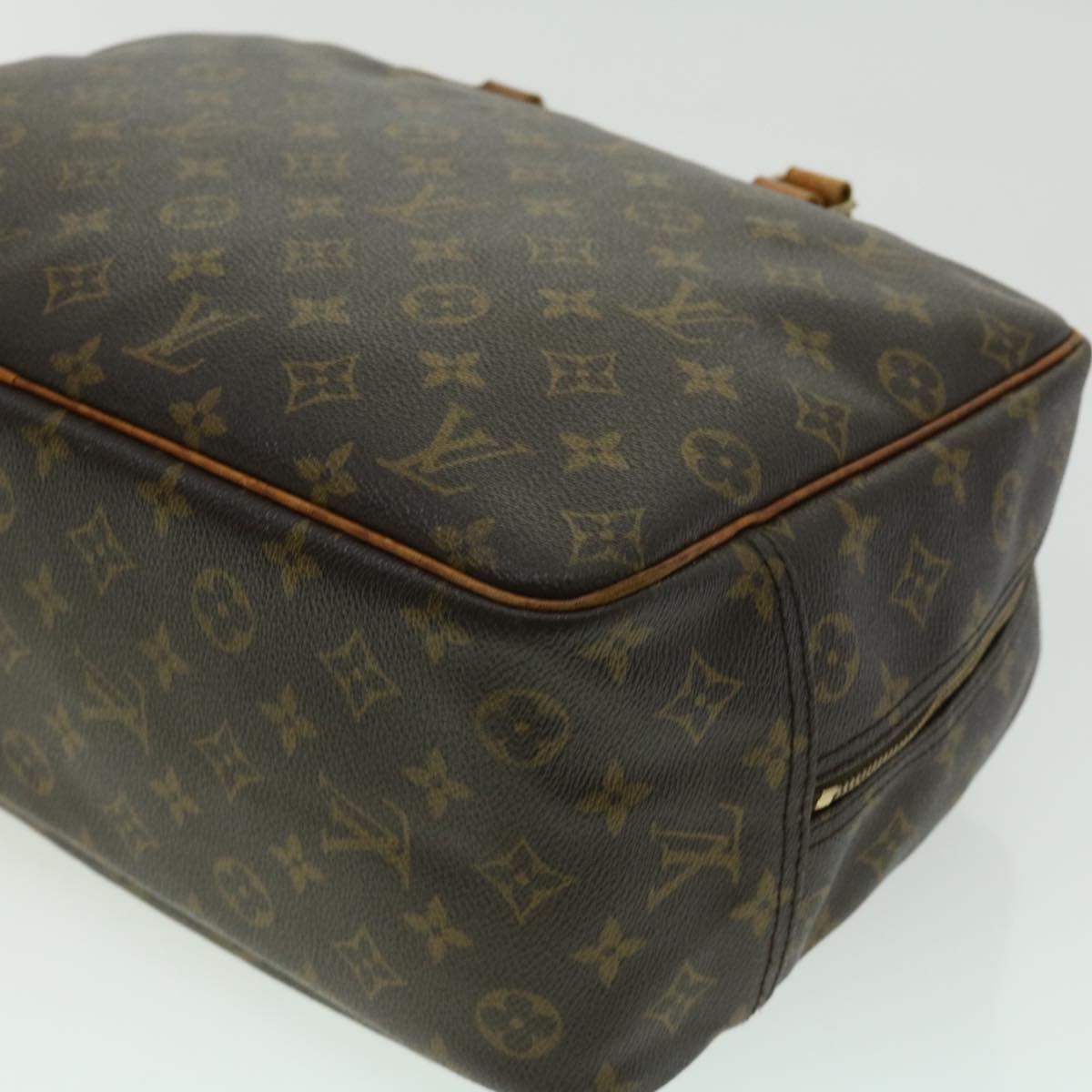 LOUIS VUITTON Monogram Deauville Hand Bag M47270 LV Auth jk2404