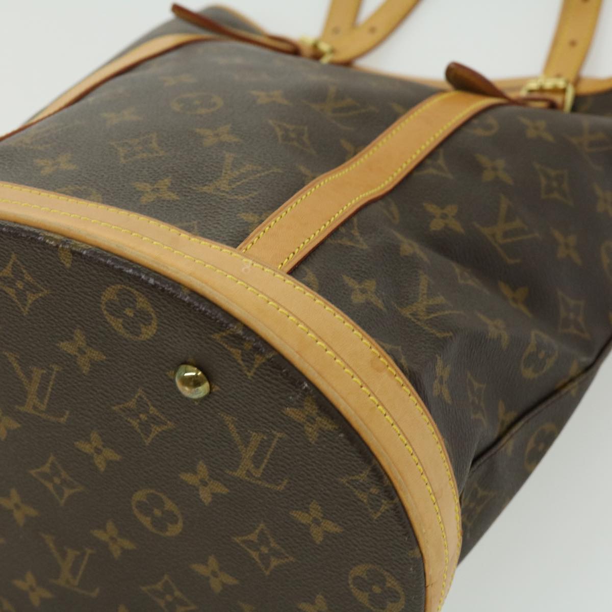 LOUIS VUITTON Monogram Bucket GM Shoulder Bag L012 LV Auth jk2407