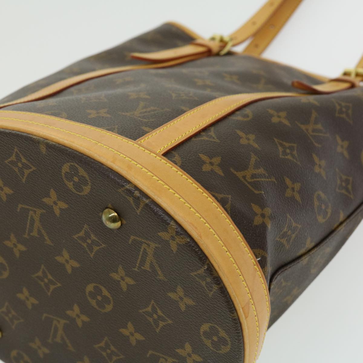 LOUIS VUITTON Monogram Bucket GM Shoulder Bag L012 LV Auth jk2407