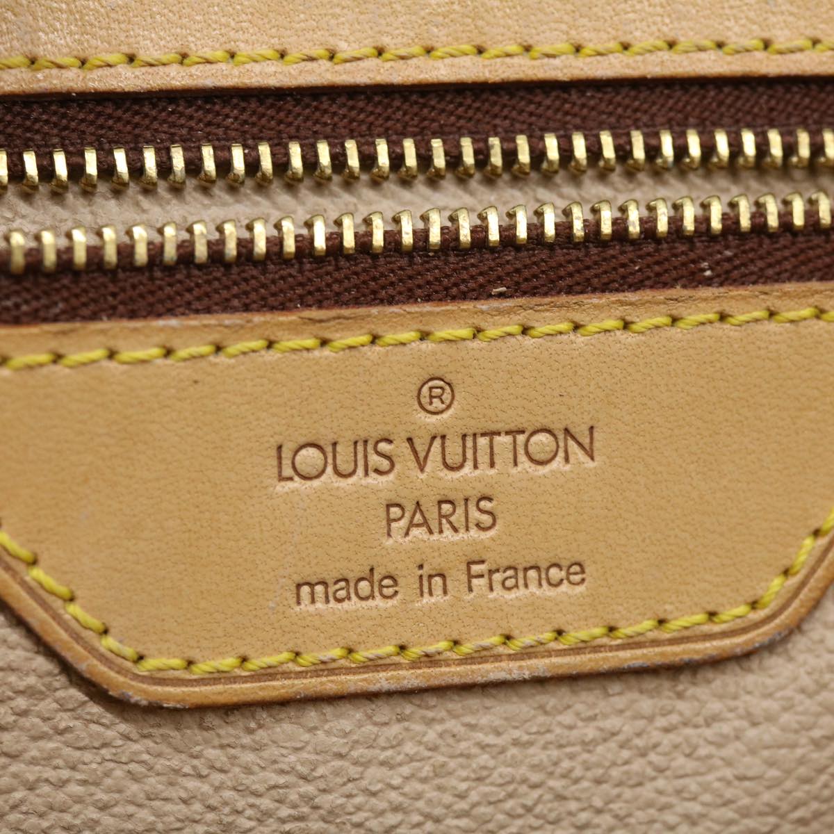 LOUIS VUITTON Monogram Bucket GM Shoulder Bag L012 LV Auth jk2407