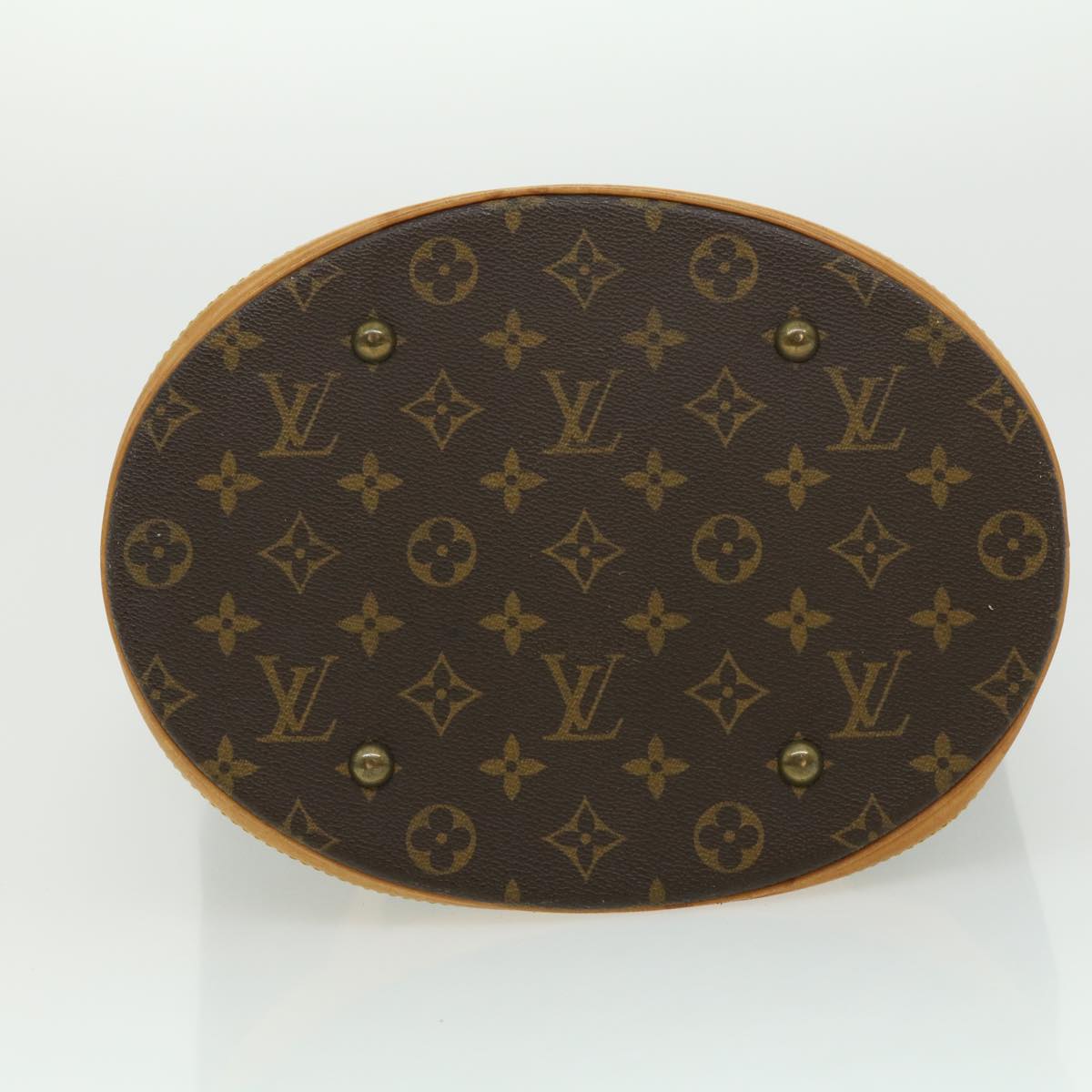 LOUIS VUITTON Monogram Bucket GM Shoulder Bag L012 LV Auth jk2409