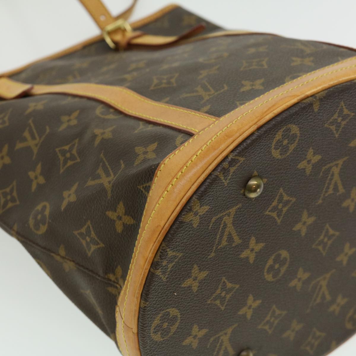 LOUIS VUITTON Monogram Bucket GM Shoulder Bag L012 LV Auth jk2409