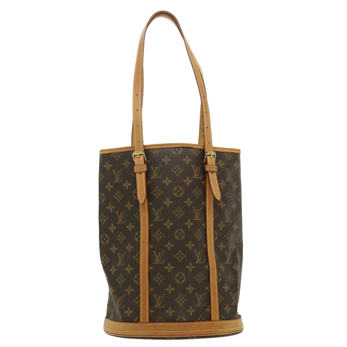 LOUIS VUITTON Monogram Bucket GM Shoulder Bag M42236 LV Auth jk2410